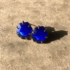 Kendra Scott Morgan Cobalt Stud Earrings